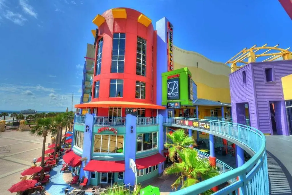 Vacation In Comfort And Luxury - 1 Bedroom Direct Oceanfront - Wyndham Ocean Walk Resort 1007 Daytona Beach