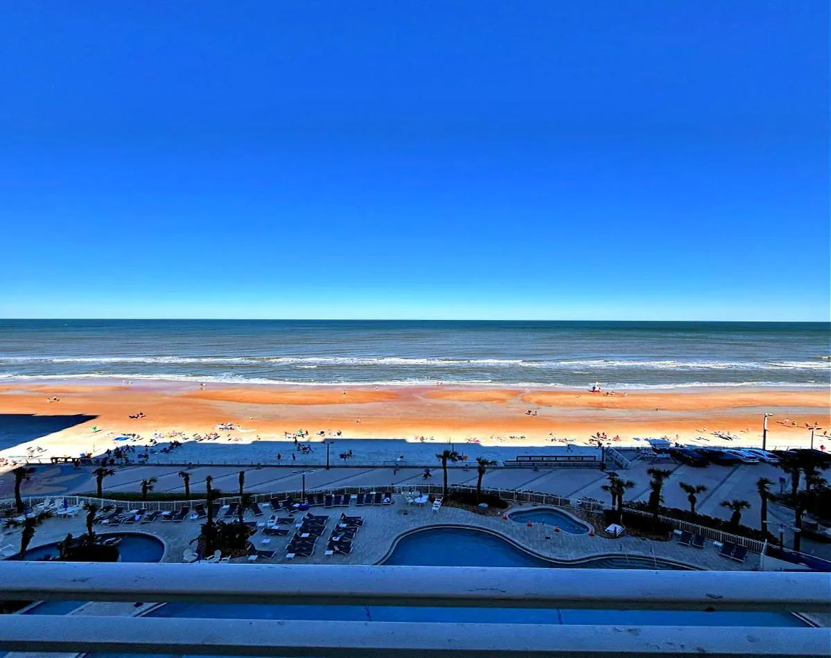 Vacation In Comfort And Luxury - 1 Bedroom Direct Oceanfront - Wyndham Ocean Walk Resort 1007 Daytona Beach Apartment