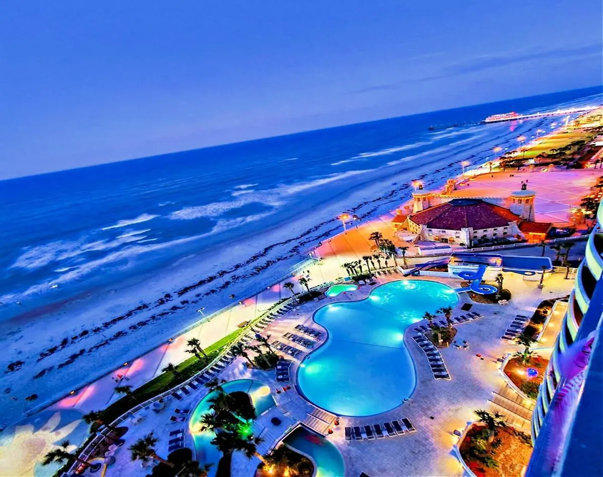 Vacation In Comfort And Luxury - 1 Bedroom Direct Oceanfront - Wyndham Ocean Walk Resort 1007 Daytona Beach 0*,  United States